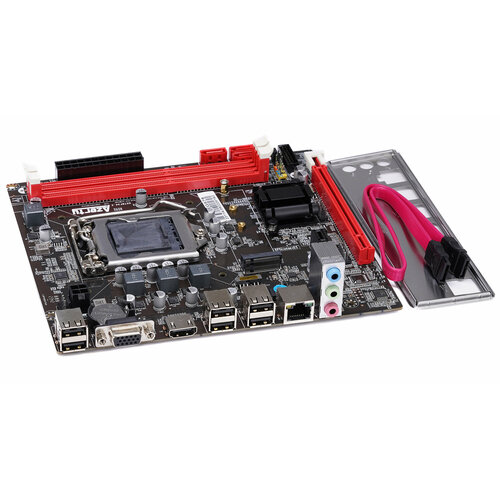 Материнская плата Azerty MB-H61-G Socket LGA1155 Mini-DTX DDR3 Intel H61 OEM 3150₽