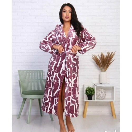 фото Халат бариз+, размер 56, розовый