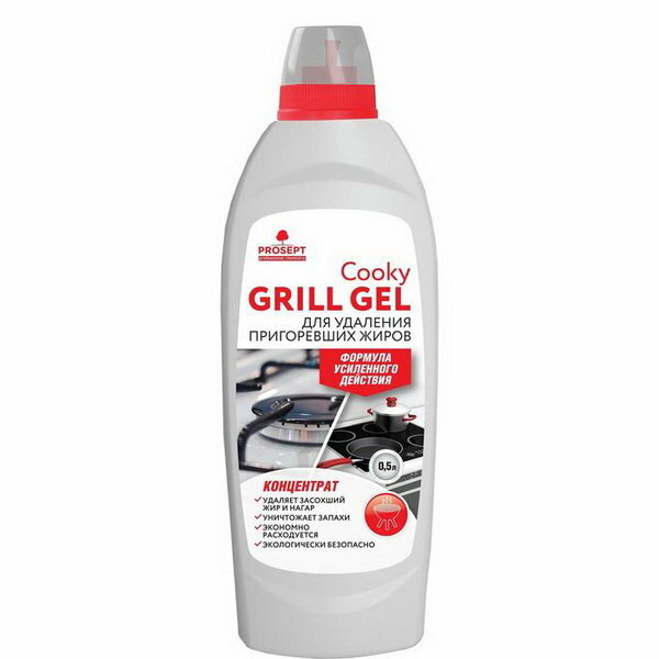 средство для чистки гриля и духовых шкафов prosept cooky grill, 500мл гелеобразный концентрат ПРОСЕПТ Трейд - фото №18