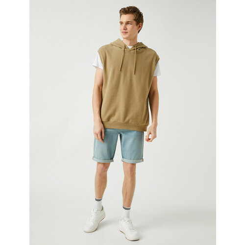 фото Шорты koton, размер 30, синий