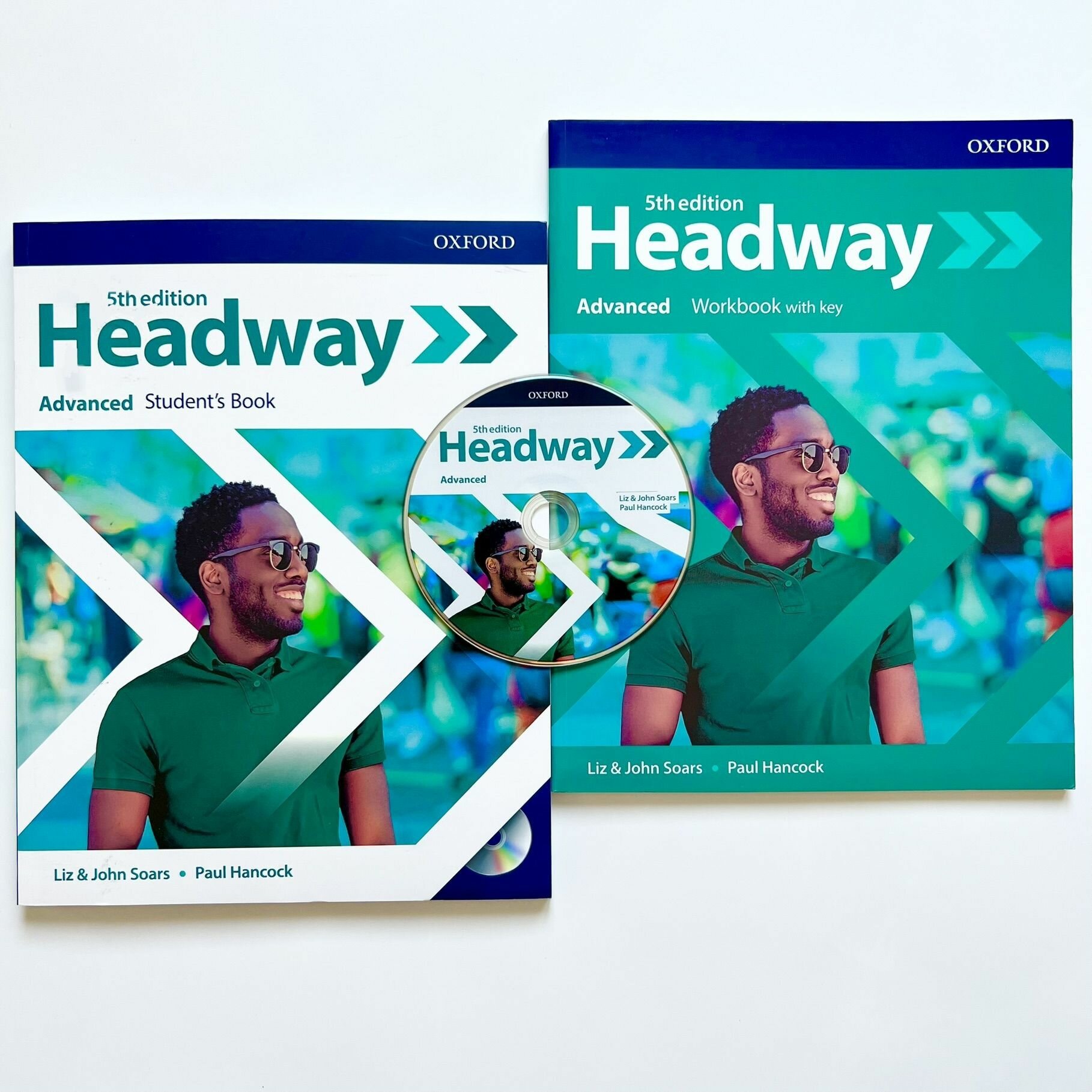 Headway advanced 5-th edition Пятое издание Комплект Учебник+Тетрадь+CD