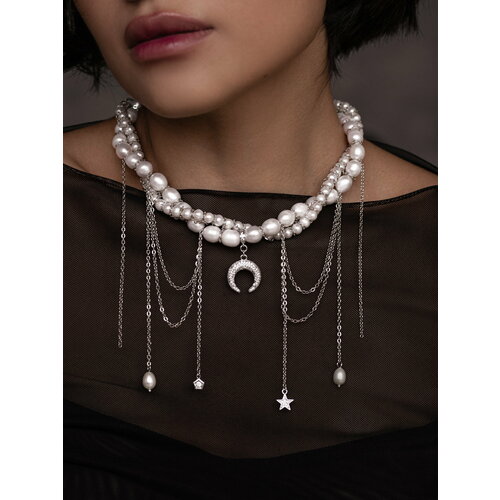 Комплект украшений Lunnitsa Soul, длина 37 см, белый