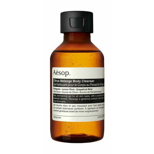 Гель для душа с цитрусовым ароматом 100 мл Aesop Citrus Melange Body Cleanser 4290₽