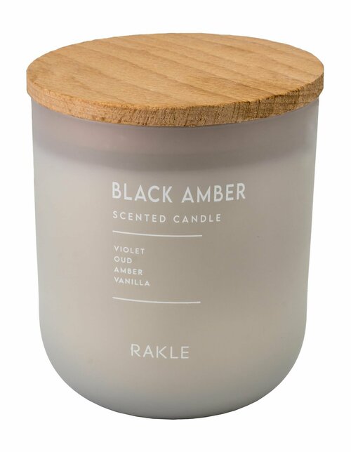 Ароматическая свеча / Rakle Black Amber Candle