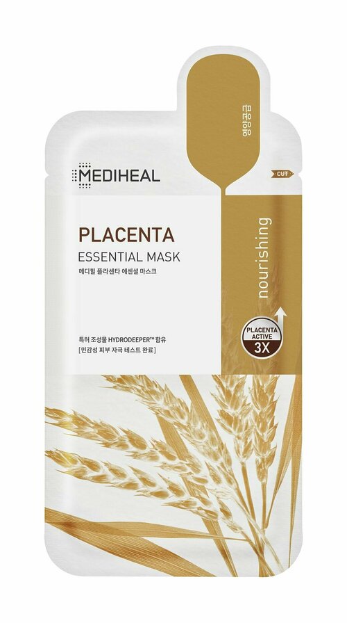 Питательная тканевая маска для лица с плацентой / Mediheal Placenta Essential Mask