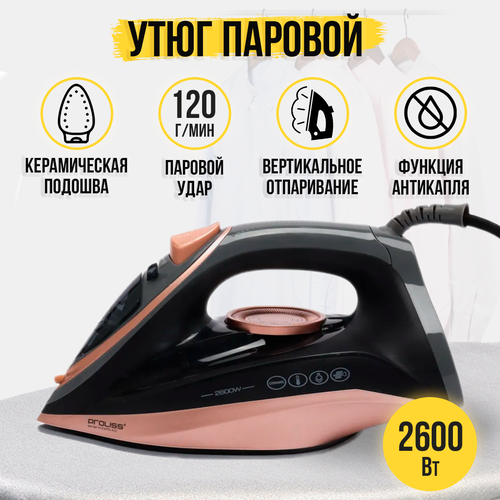 Утюг паровой для одежды 2600 Вт 175000₽