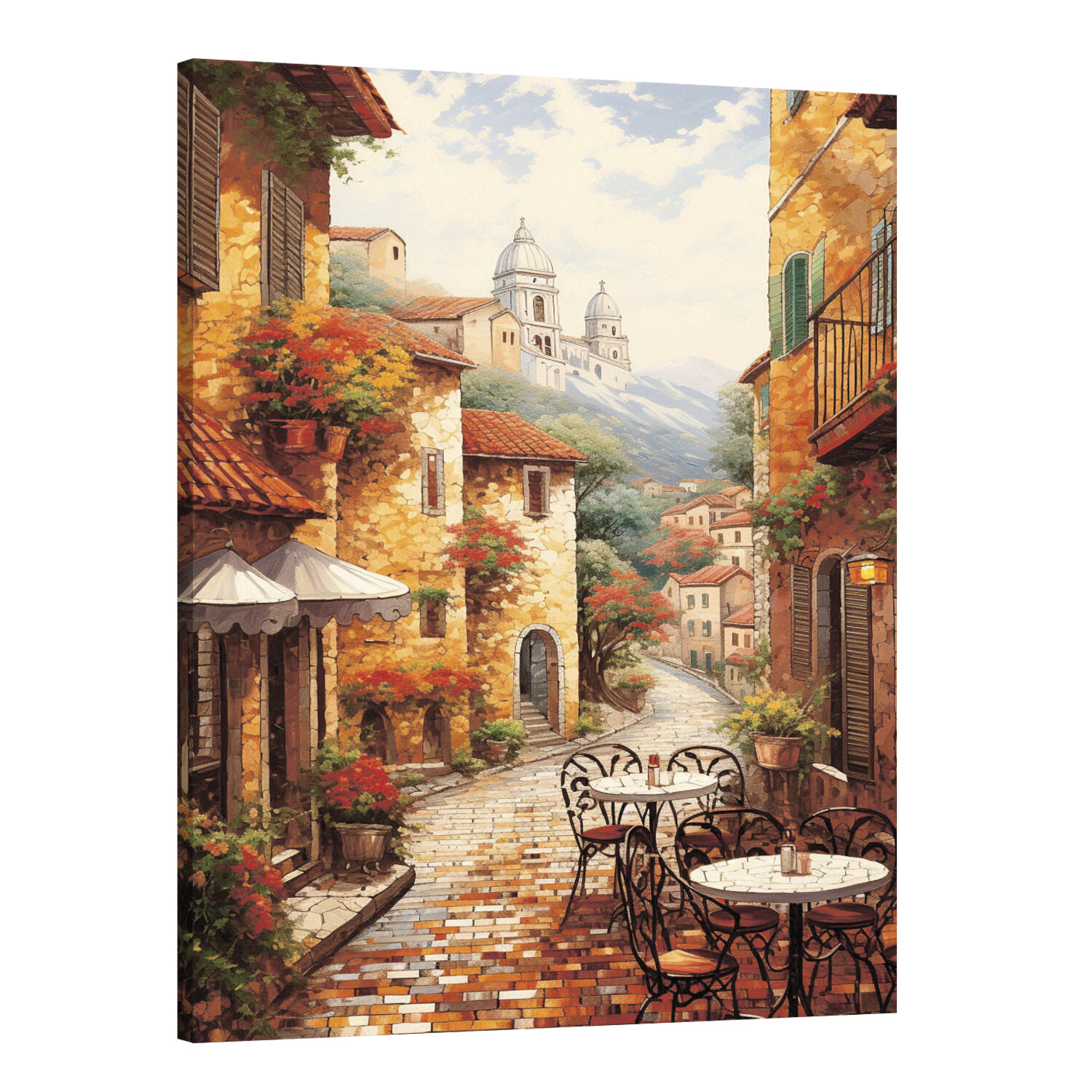 фото Интерьерная картина 50х70 "Итальянская мозаика"