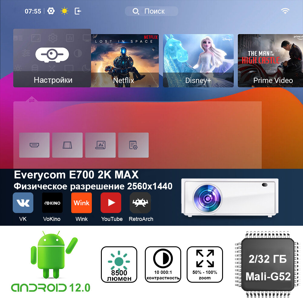 Everycom E700 2K MAX / PRO (Новая версия) — фото 3