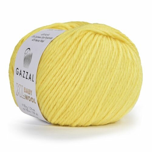 Пряжа Baby Wool XL Gazzal (833XL), 50 г, 100м, 40% шерсть мериноса, 20% кашемир ПА, 40% акрил (2 шт.)