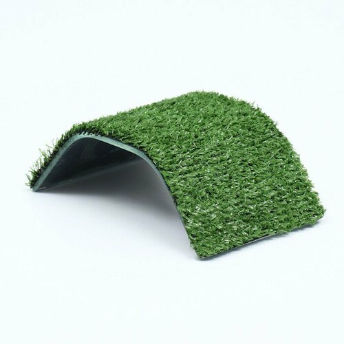 Мостик дуга с газоном для черепахи двухсторонний 15 х 10 см 998₽