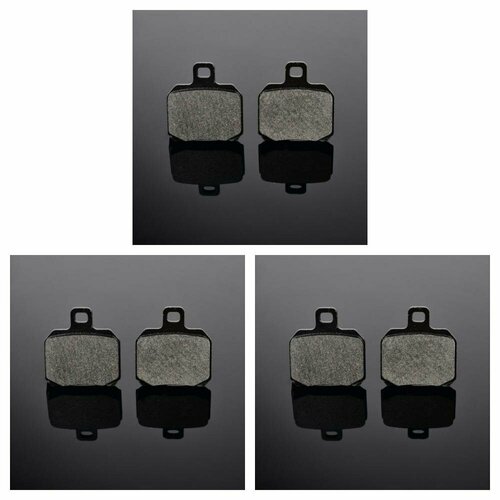 Полный комплект тормозных колодок для DERBI GP1 250 Scooter 2006-2007 (SB266, SB266)