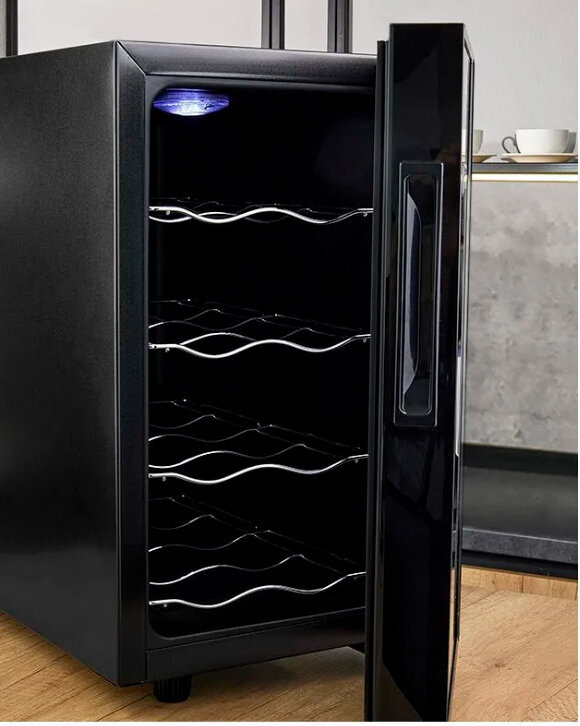 Винный холодильник VIATTO VA-JC23 на 8 бутылок Шкаф для вина Холодильник для вина