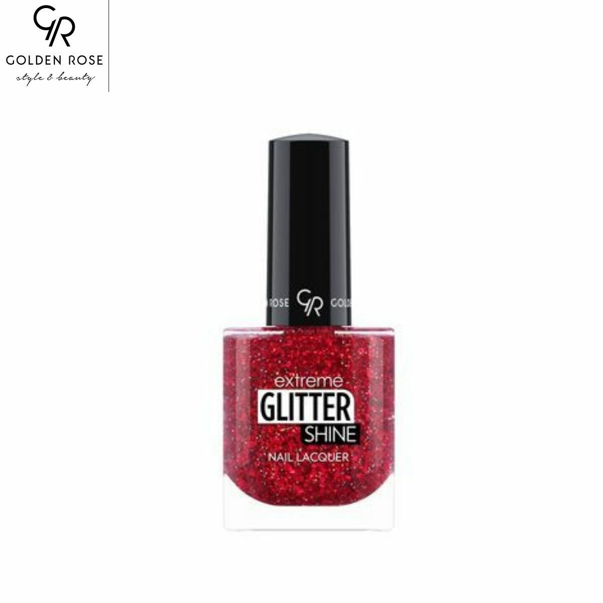 Гель-лак GOLDEN ROSE Extreme Glitter Shine Nail Lacquer 210