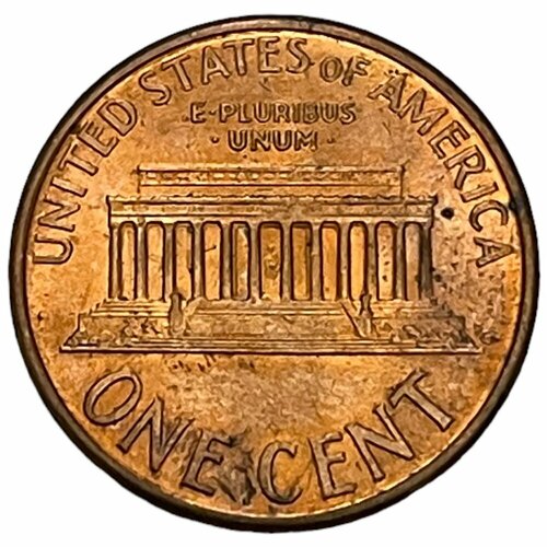 США 1 цент 1994 г. (Memorial Cent, Линкольн) (D) (Лот №2) сша 1 цент 1999 г memorial cent линкольн d лот 2