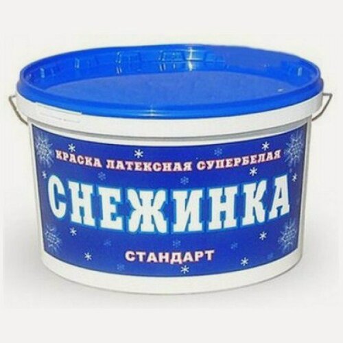Изображение товара КБС Краска латексная БС-10 Снежинка стандарт 14кг