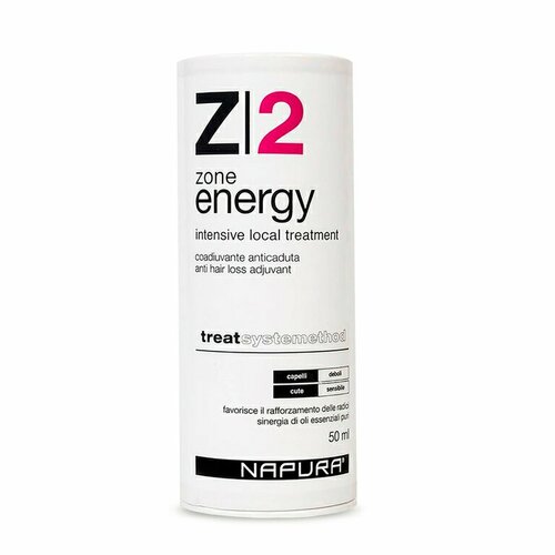 Аэрозоль локальный для нормальной кожи головы перед шампунем Z2 50 мл Napura Z2 Zone Energy Spray 50 мл
