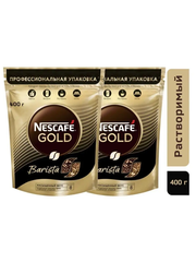 Кофе растворимый Nescafe Barista 400 гр пакет 2 штуки