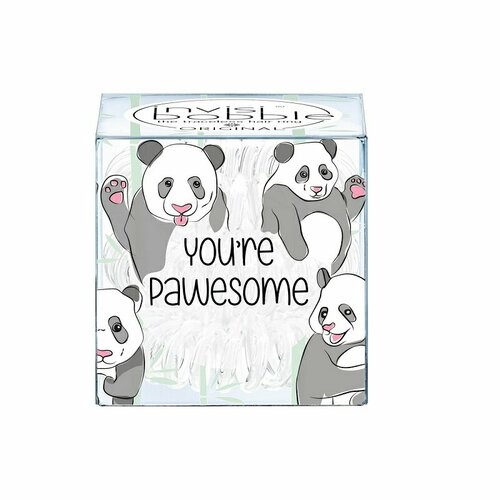 Резинка-браслет для волос Original You’re Pawesome! Invisibobble Original You’re Pawesome! 3 шт invisibobble circus collection nano bad hair day irrelephant