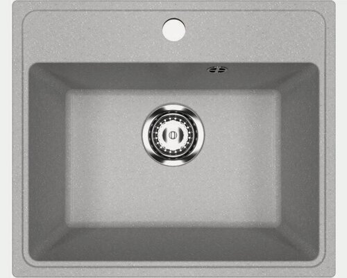 Изображение товара Мойка Suragran Standart ST-4942 GR (квадрат 490*420мм) Светло-серый