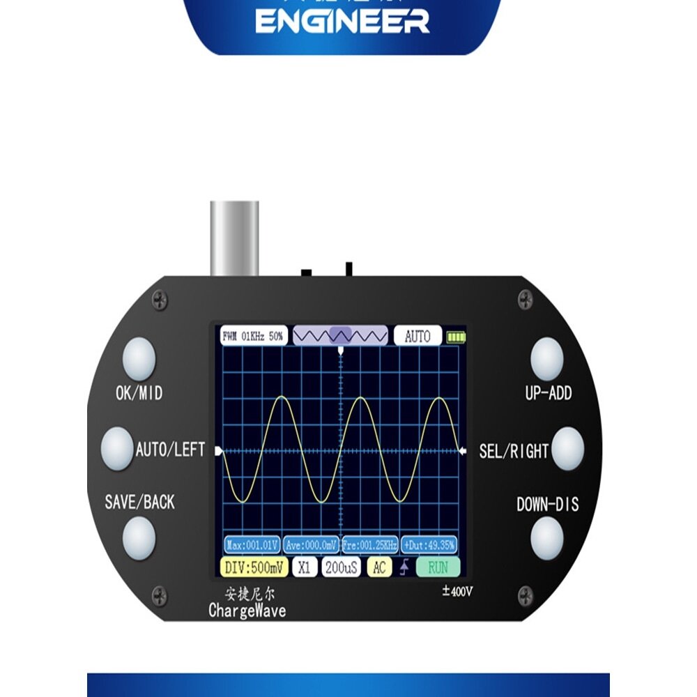 Портативный Цифровой Осциллограф ENGINEER SCO 1 / 1МГц