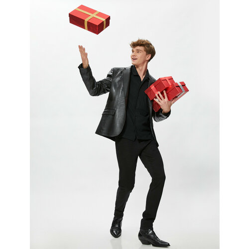 фото Джинсы koton, размер 30/32, черный