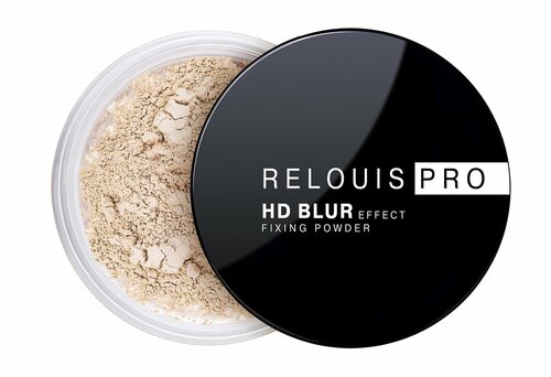 RELOUIS Пудра фиксирующая с эффектом блюра HD Blur Effect Fixing Powder, 10 г, 01