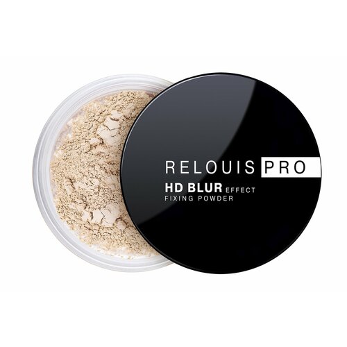 RELOUIS Пудра фиксирующая с эффектом блюра HD Blur Effect Fixing Powder, 10 г, 01