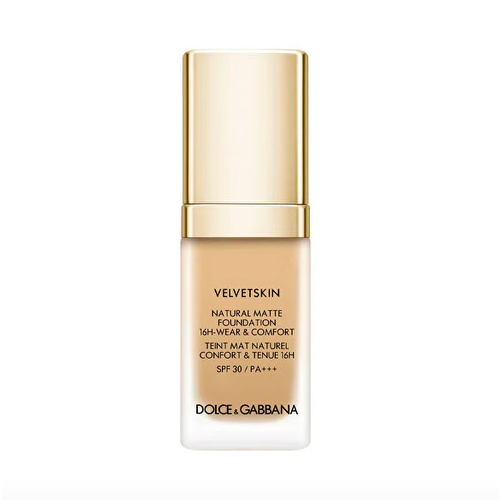 тональное средство golden rose крем тональный total cover 2in1 foundation Dolce&Gabbana Тональный крем Velvetskin Matte Foundation, 225 Ecru