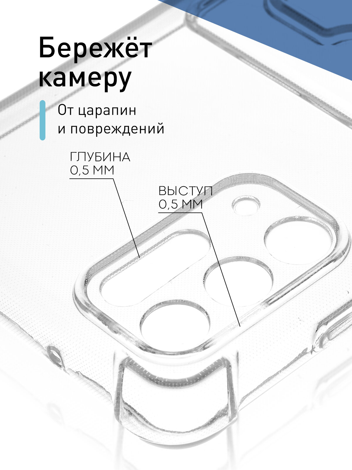 Чехол с карманом для карты на Samsung Galaxy S20 Plus, S20+ (Самсунг Галакси С20 Плюс). Противоударный, полная защита модуля камер, прозрачный