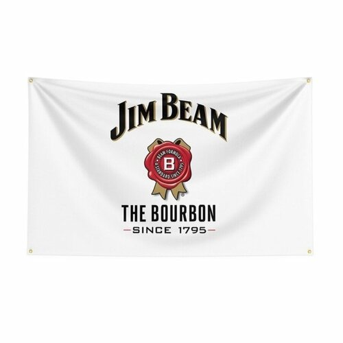 Флаг плакат баннер Jim Beam