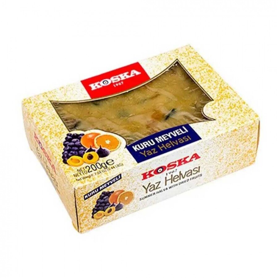 Халва летняя с сухофруктами, Koska, 200 г - фото №9