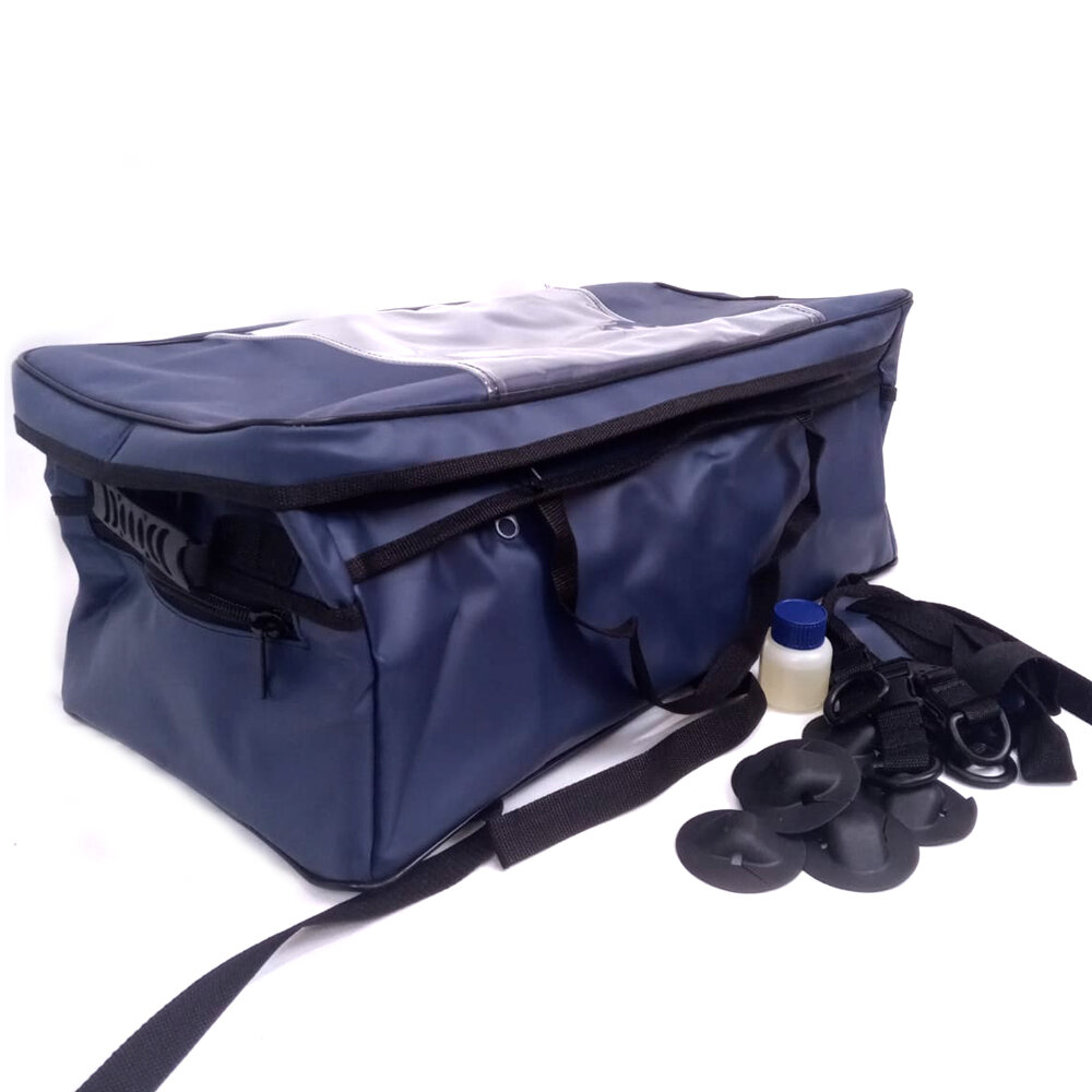 Багажная сумка на баллон лодки №1.5 Темно-синяя