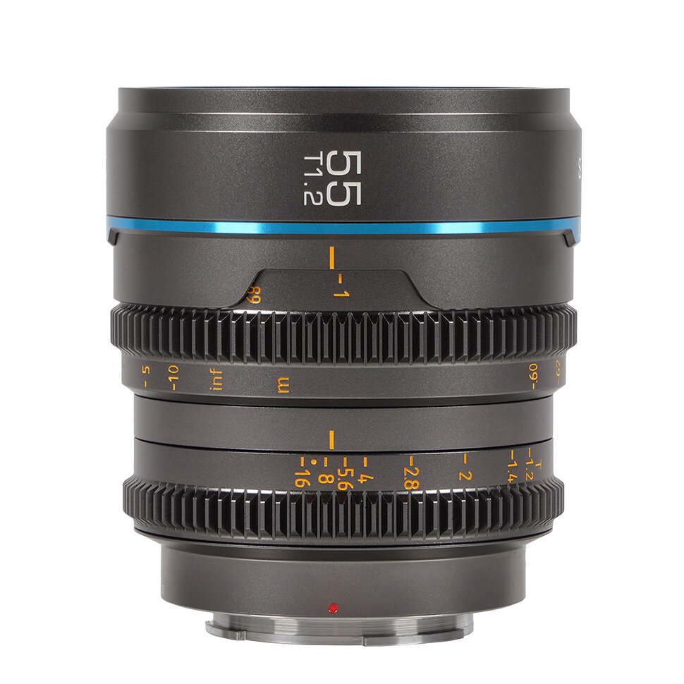 Объектив Sirui Nightwalker 55mm T1.2 S35 E-mount Серый