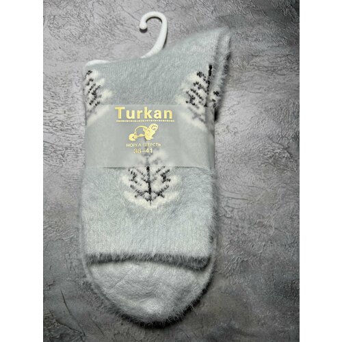 фото Носки , размер 36-41, серый нет бренда
