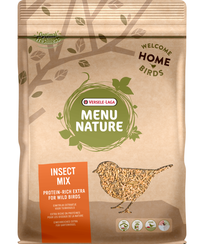 Versele-Laga Menu Nature Insect Mix дополнительное питание для птиц, 250 гр