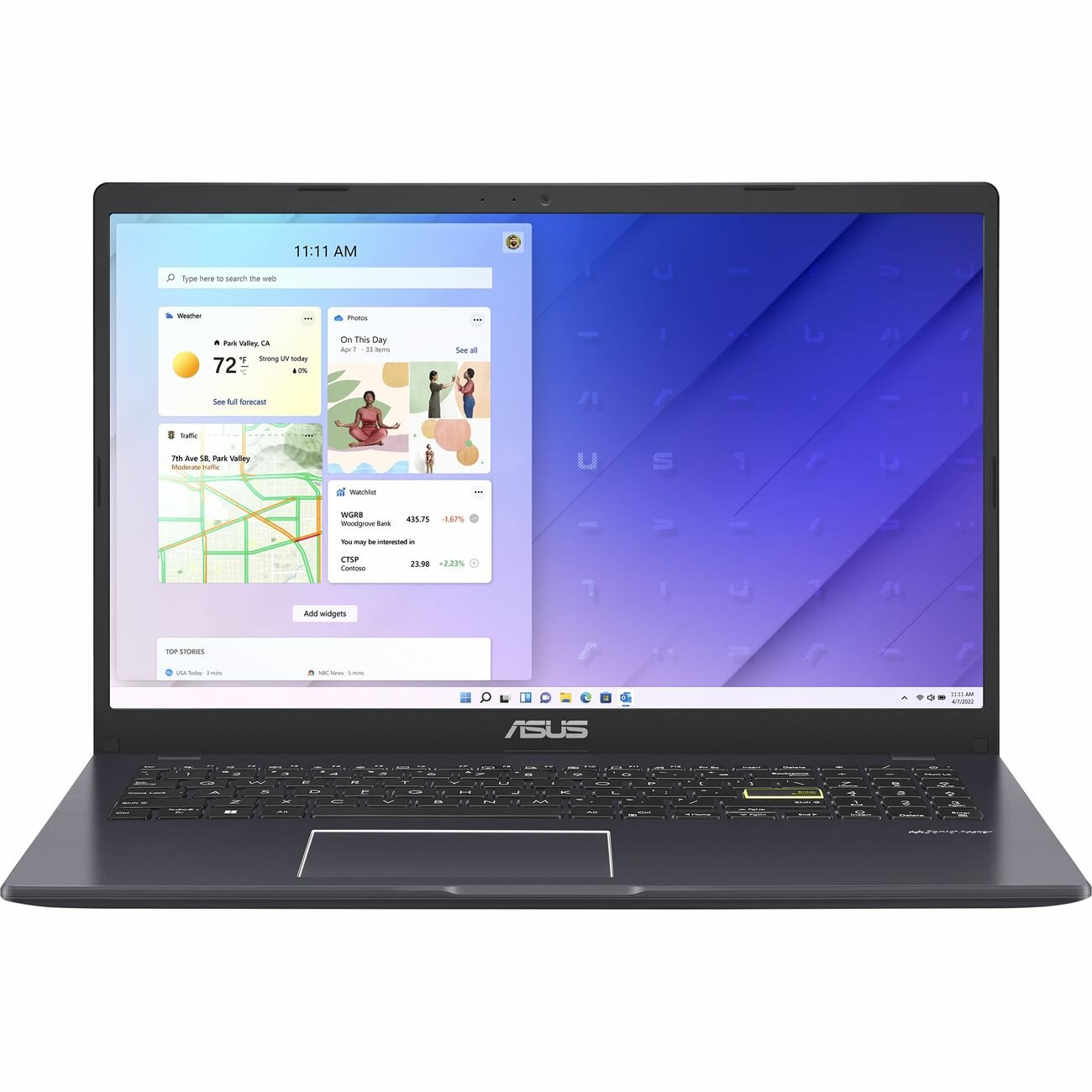 Ноутбук ASUS E510KA5100-0C8KXBJX10/15.6"/Celeron N5100/8/256/Win/Black