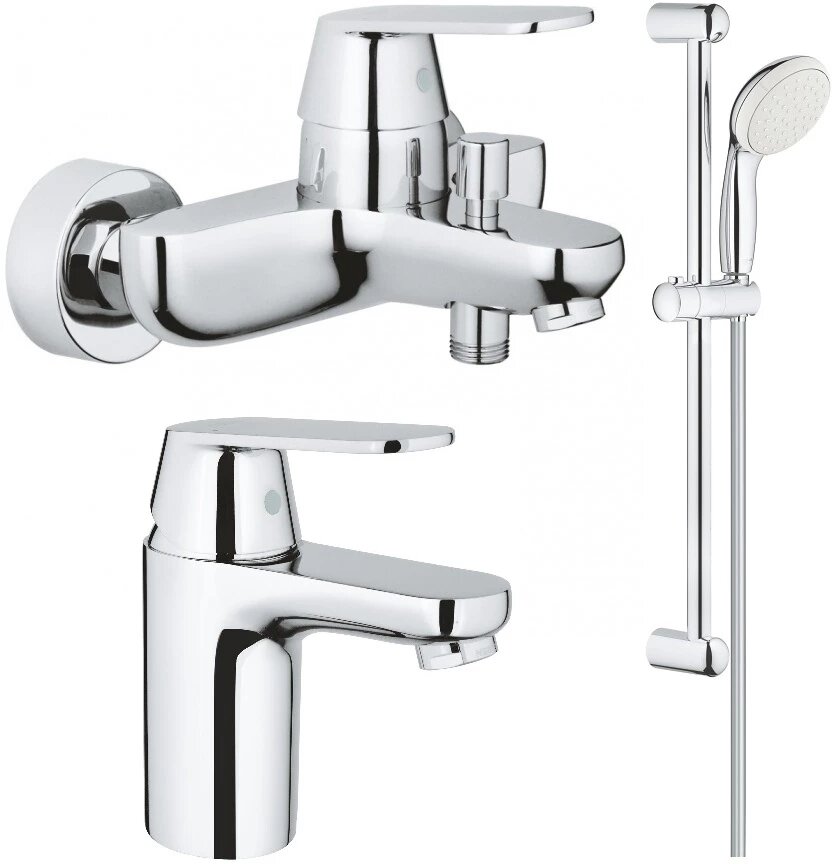 Комплект смесителей Grohe Eurosmart Cosmopolitan 32831000 + 32824000 + 27853001