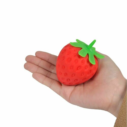 Игрушка-антистресс Клубника 7 см, M-4581