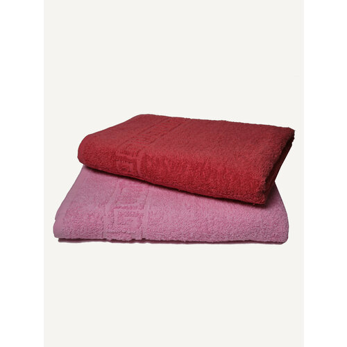 Набор банных полотенец 70x140 см 2 шт Хлопок 100 430гм2 1650₽