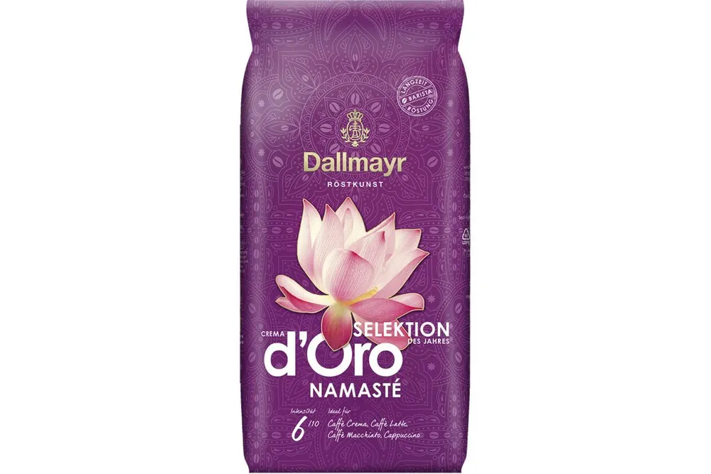 Кофе в зернах Dallmayr Crema d'Oro Selektion Namaste, 1 кг (Даллмайер)