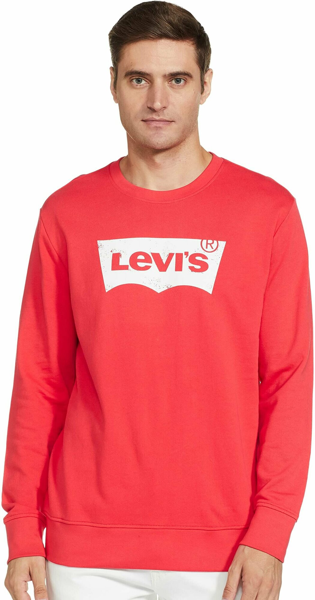 Свитшот Levis LEVIS LOGO PRINT ROUND-NECK SWEATSHIRT S для мужчин