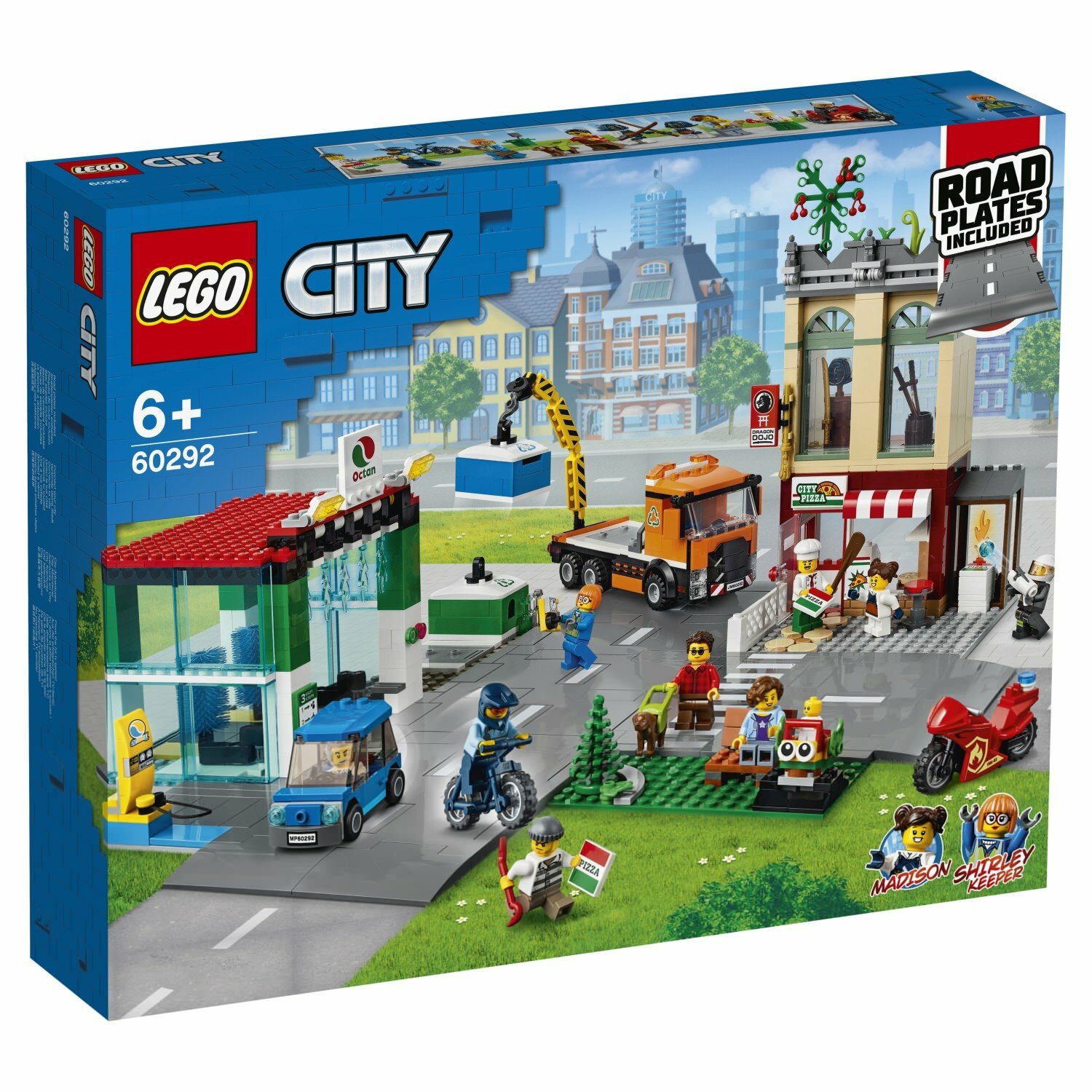 Конструктор LEGO City Community 60292 Центр города, 790 дет.