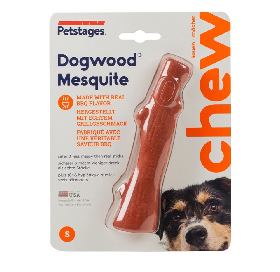 Petstages игрушка Mesquite Dogwood с ароматом барбекю для собак (16 см.) - фото №16