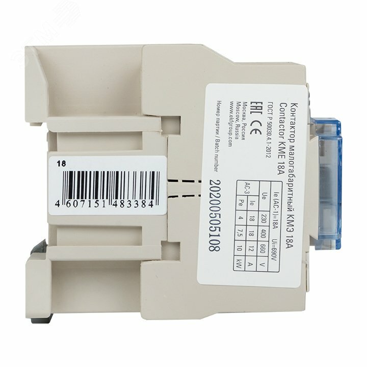 ctr-s-18-24-p Контактор КМЭп малогабаритный 18А 24В DC 1NO PROxima EKF - фото №9