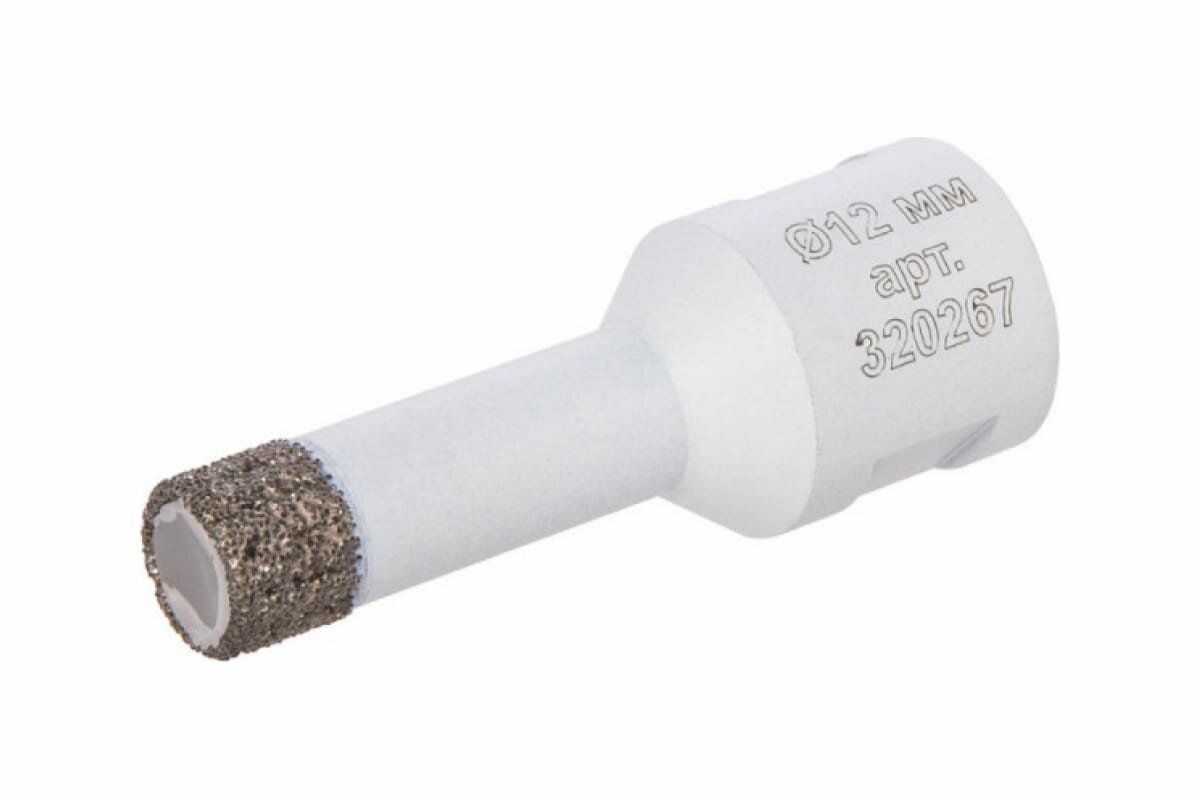Коронка алмазная Diam Extra Line V-Tech 12*35*M14 (керамика, гранит, керамогранит, мрамор, оникс, травертин) 320267 - фото №2