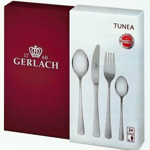 Набор столовых приборов Gerlach Tunea, 24 шт.