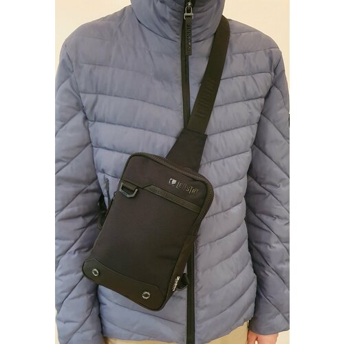 фото Сумка кросс-боди wherever сумка рюкзак кросс боди, фактура зернистая, черный