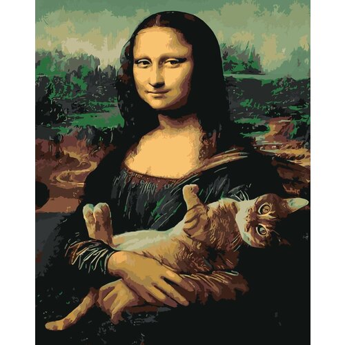 Картина по номерам Мона-Лиза