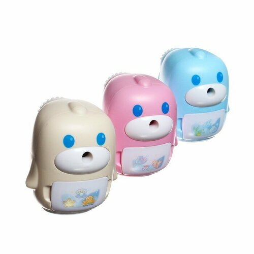 Точилка механическая с контейнером микс Морской котик 631₽