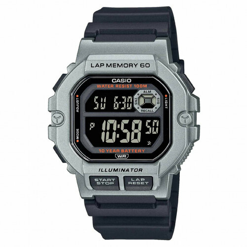 фото Наручные часы casio, черный